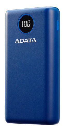 Power Bank 20000mah Adata P20000qcd Bateria Portatil Tipo C