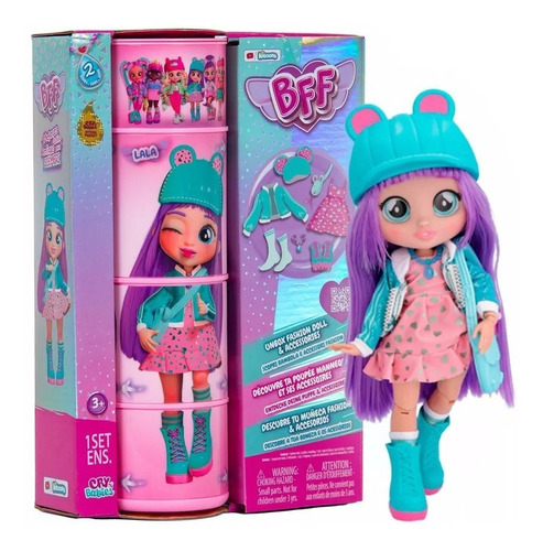 Muñeca Cry Babies Bff Lala 8+ Sorpresas