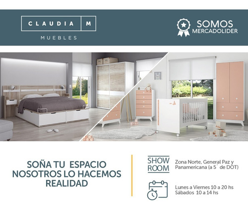 Acolchado Cuna Funcional Dormitorio Bebes Infantil Oferta