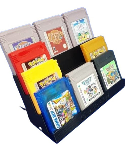 Organizador 12 Catridges De Nintendo Gameboy - Advance Stand