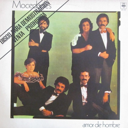 Mocedades Amor De Hombre Promo Vinilo Argentino Lp Pvl