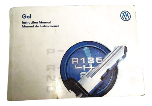 Manual Vw Gol  1998.