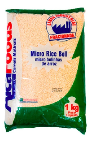 Flocos De Arroz Rice Boll Alca Foods 1 Kg