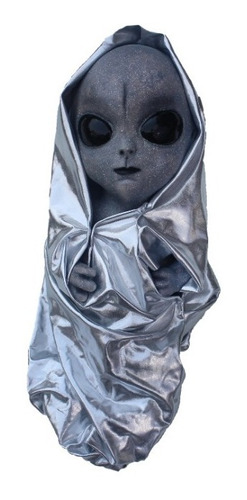Imagen 1 de 7 de Decorativo Area 51 Alien Baby Extraterrestre Bebé