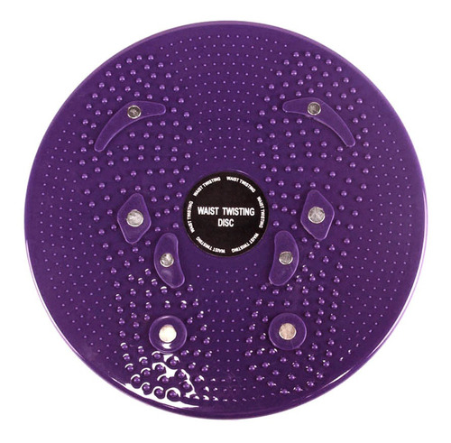 Disco De Torsión De Cintura Púrpura Placa Magnética Deportes