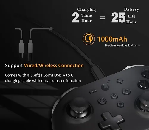 Control De Juego Gulikit Kingkong 2 Pro Para Switch Y Wi