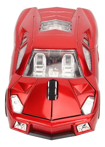 Ashata Mouse Inalámbrico Para Computadora Con Forma De Auto