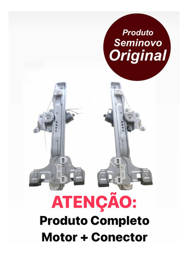 Máquinas De Vidro Elétrico Traseiras Com Motor Cobalt
