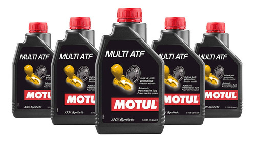 Aceite Transmisión Multi Atf 100% Sintético Dex Lll Motul 5l