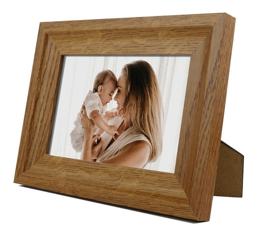 Porta Retrato Em Mdf 10x15 Cor Madeira 13298 - Mart