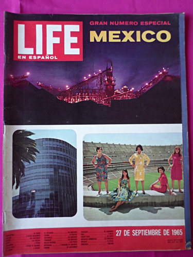 Revista Life Vol. 26 N° 7 Septiembre 1965, Mexico