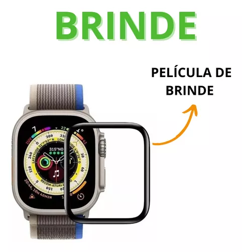 Pulseira Compativel Apple Watch 45mm Séries 8 Magnétic Forte