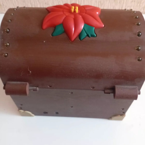 Cofre Del Tesoro De La Navidad Coca Cola - De Colección (Usado)