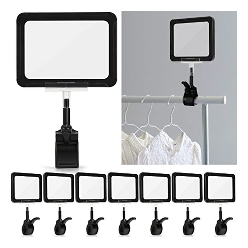 Acrylic Sign Holder With Clamp, 6 X 9 Inch Double Head ...