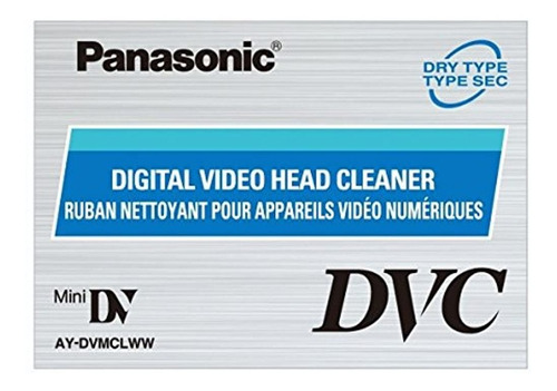 Panasonic Aydvmclww Mini Limpiador De Cabezales De Video Di