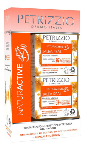 Set Cremas Jalea Real Naturactive Bio Petrizzio