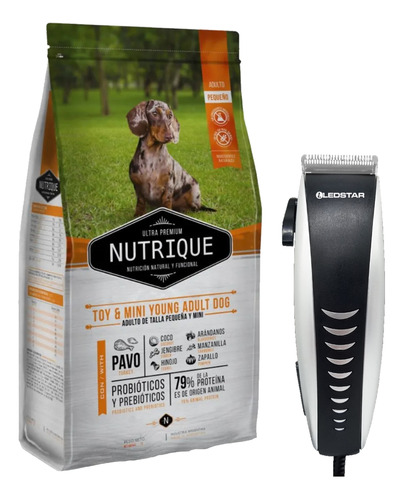 Alimento Nutrique Perro Adulto Mini & Toy 7,5 Kg + Regalo