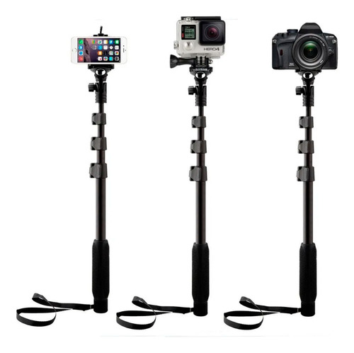 Palo Selfie Stick Trípode 125cm Fotos Y Videos Yungteng