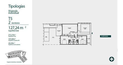 Casa En Housing Las Veras Duplex De 2 Dormitorios Con Patio Valle Escondido