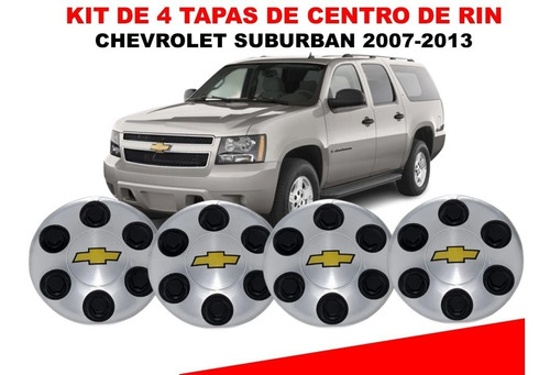 Kit 4 Copas De Rin Chevrolet Suburban 2007-2013 19''