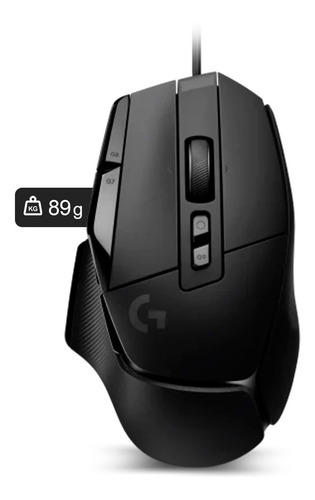 Mouse Logitech G502 X Lightforce Gaming Negro - 89 Gramos