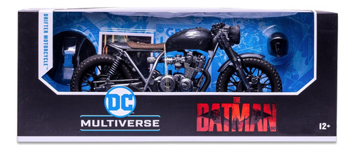 Figura Dc Multiverse Batman Drifter Motorcycle Mcfarlane 