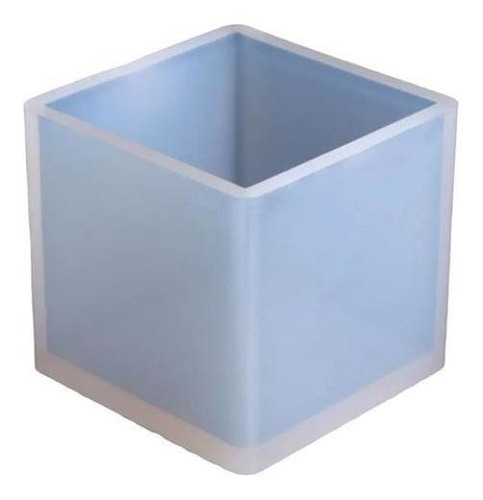 Molde De Silicone Formato Cubo Eternização M 50mm