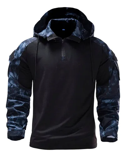 comprar Buzo Uzspace Canguro Táctico Militar Con Capucha - El Rey