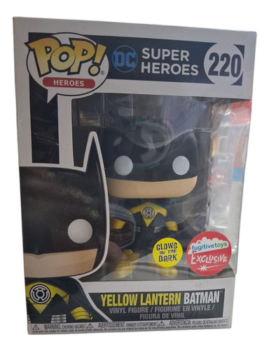 Funko Pop! Heroes Yellow Lantern Batman 220 (ver Descrip.)