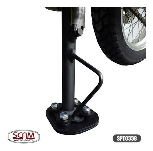 Imagem 5 de 7 de Ampliador Base Apoio Pesinho Kawasaki Versys X300 2018 +
