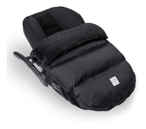 Envoltura Para Bebe-saco Para Coche- Plushpod Negro