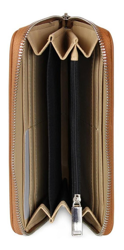 Billetera Mujer Calixta Café Kenneth Cole