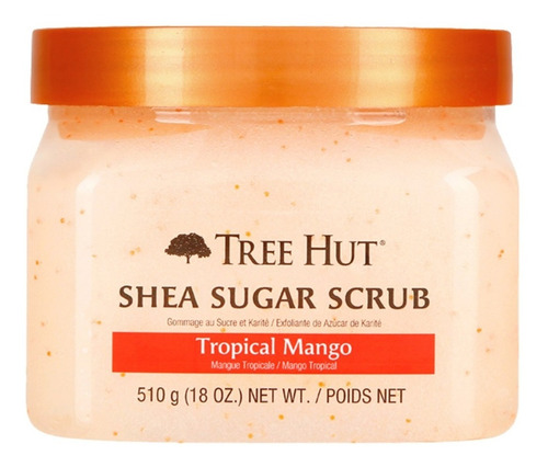 Exfoliante Corporal Tree Hut Tropical Mango 510 G Tipo De Envase Tarro Fragancia Mango Tropical