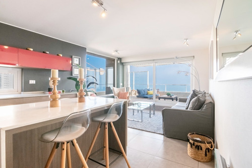 Imagen 2 de 30 de Departamento Con Vista Al Mar En Costa De Montemar, Concón
