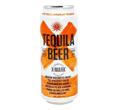 Cerveza X Mark Tequila Beer 500ml X 12unidades. Envio Gratis