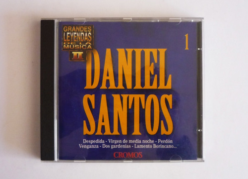 Las Grandes Leyendas De La Musica Ii - Daniel Santos - Cd 