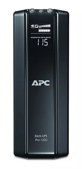 APC Back-UPS Pro 1200 BR1200G-AR 1200VA entrada y salida de 230V negro