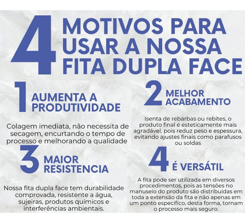 Fita Dupla Face Vhb Transparente Extra Forte 19x20 - 13 Un