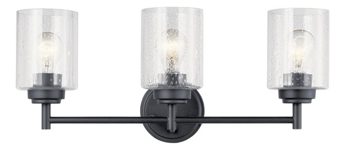 Kichler Winslow 21.5 3 Vaidade Com Vidro Transparente Semea