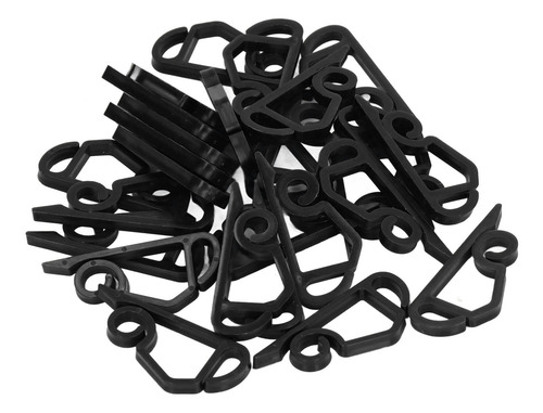 Clips Navideños Para Canalones, 100 Unidades, Reutilizables,