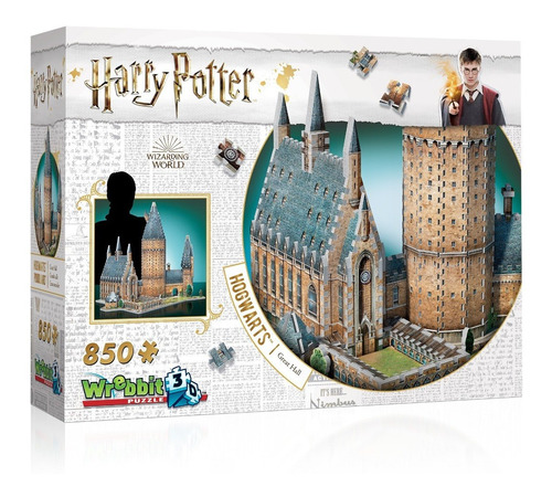 Puzzle 3d Castillo De Hogwarts Great Hall - Harry Potter