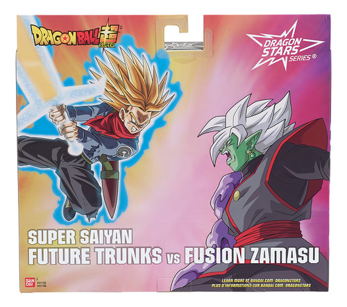 Super Saiyan Future Trunks Vs Fusión Zamasu Dragon Stars