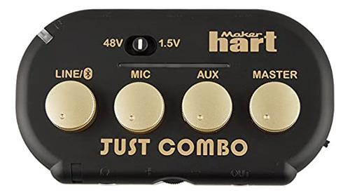 Mezclador De Audio Maker Hart Just Combo - Podcast Mini 3