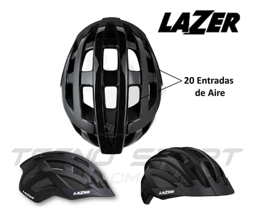 Casco Lazer Ciclismo Patinaje Ajustable Talla Unica