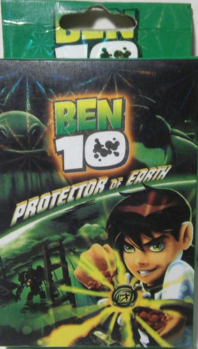 Cartas Ben 10 Protector De Errth Verde Ataque Y Energy X 36