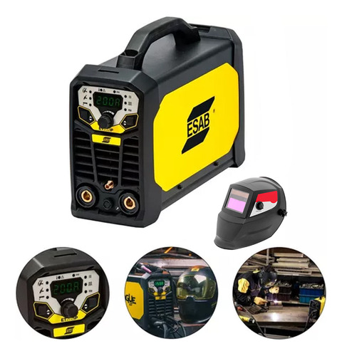 Maquina De Solda Inversora Tig 200amp.  Rogue Et 202ip -esab