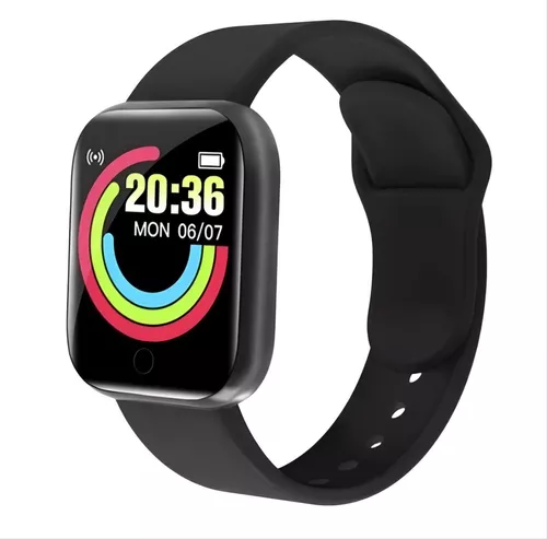 Relógios inteligentes D20 rastreador de fitness Bluetooth Smartwatch para  homen