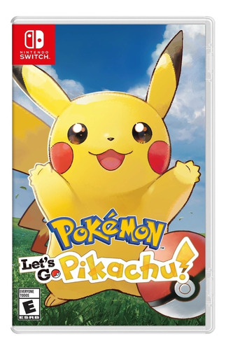 Juego Nintendo Switch Pokemon Lets Go Pikachu