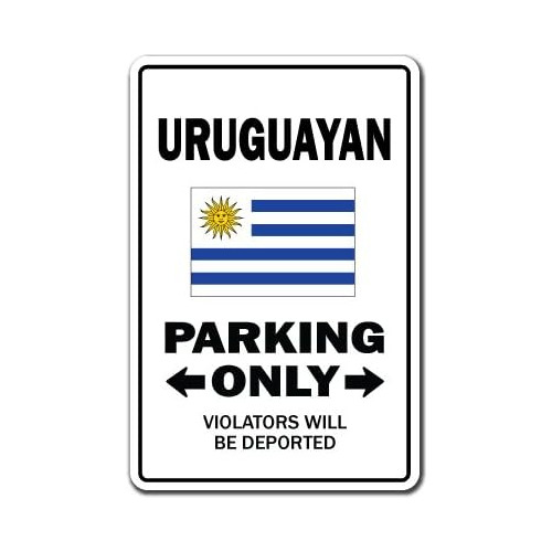 Señal De Estacionamiento Uruguaya Uruguay Sudamérica ...