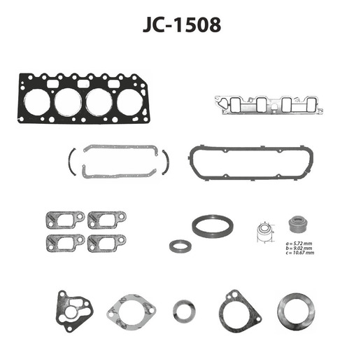 Juntas Motor Completa Dodge W300 1975-1980 5.9v Tfvictor